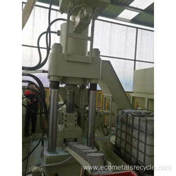 Vertical Briquetting Machine Press for Aluminum Shavings
